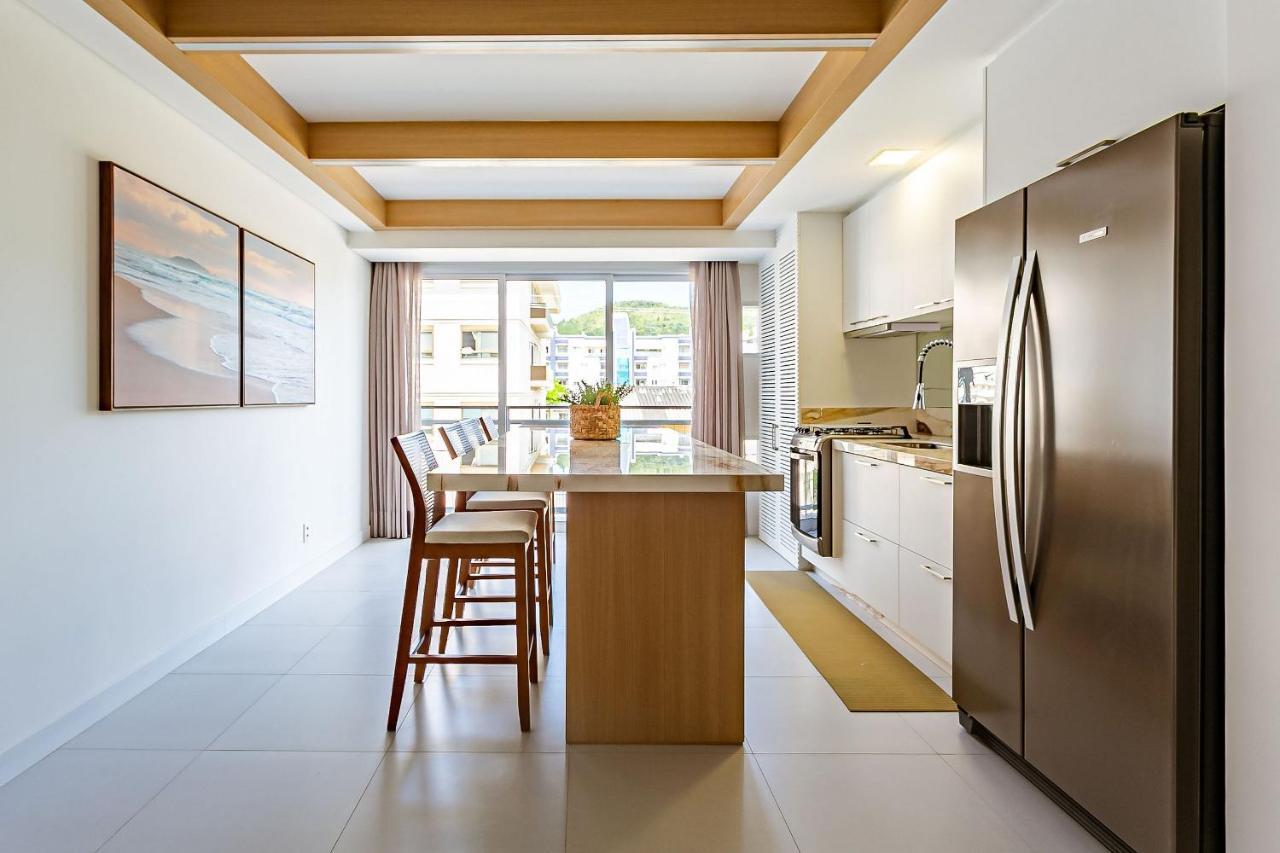 Apto Moderno E Sofisticado Jurere 200M Mar Jrr103 Appartement Florianópolis Buitenkant foto