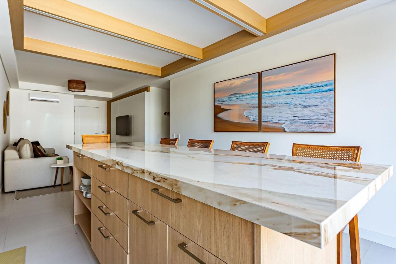 Apto Moderno E Sofisticado Jurere 200M Mar Jrr103 Appartement Florianópolis Buitenkant foto