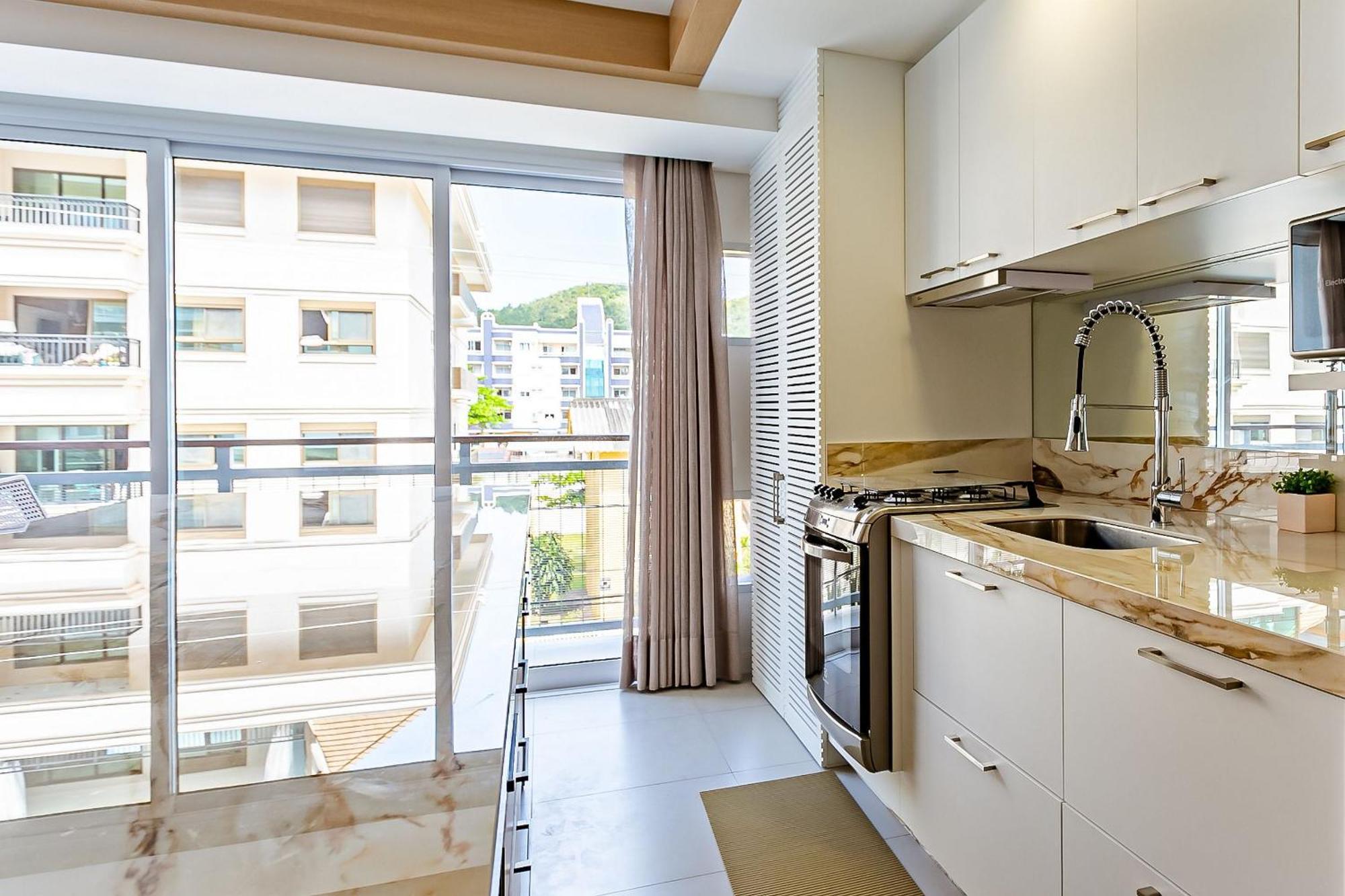 Apto Moderno E Sofisticado Jurere 200M Mar Jrr103 Appartement Florianópolis Buitenkant foto